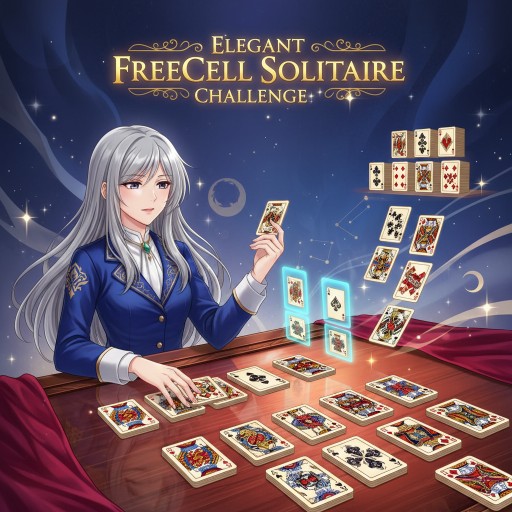 Elegant Freecell Solitaire Challenge