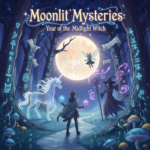 Moonlit Mysteries: Year of the Midnight Witch