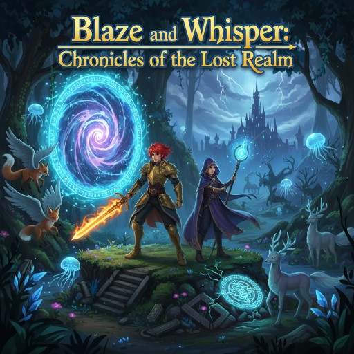 Blaze and Whisper: Chronicles of the Lost Realm
