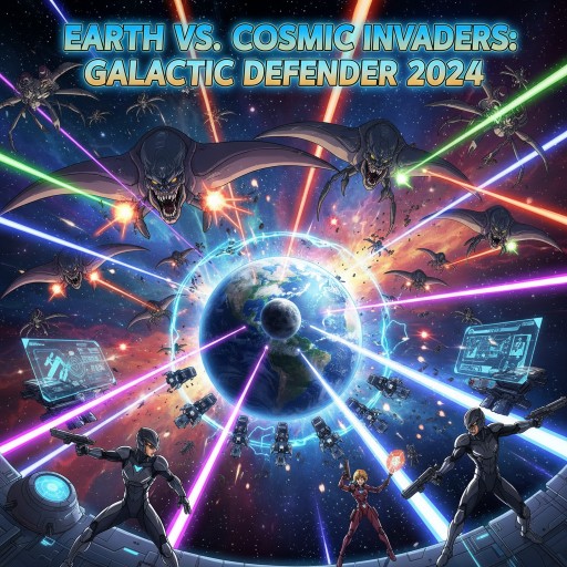 Earth vs. Cosmic Invaders: Galactic Defender 2024